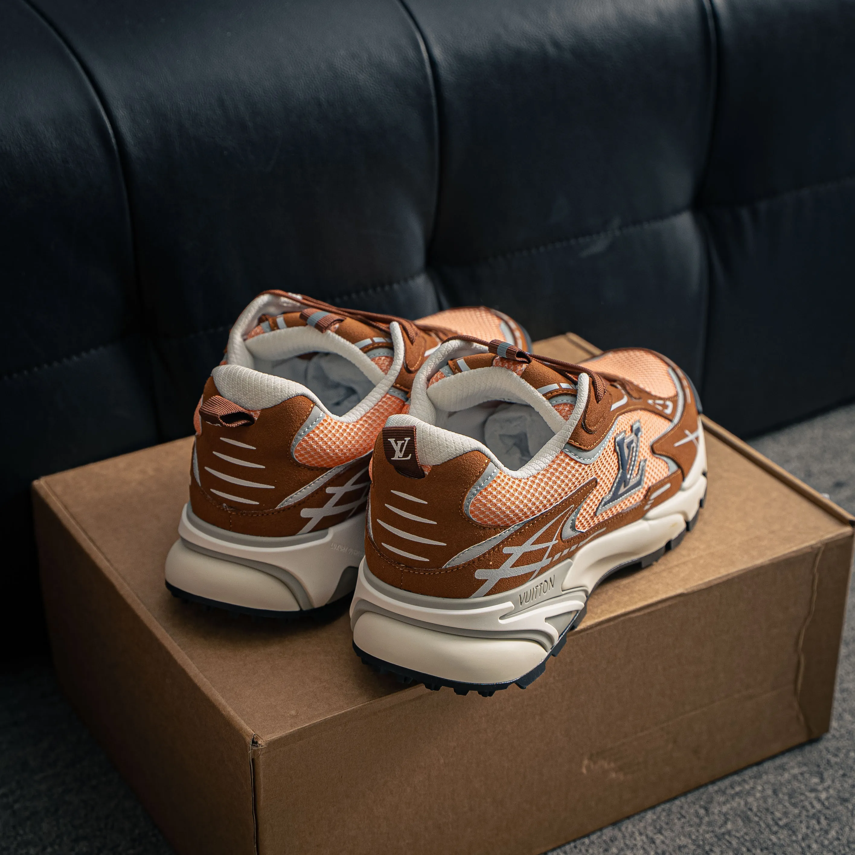 # Lv Tatic Runner Tatic Runner Series Platform Sole Chunky Sneakers， Retro Shoes ， 。Shoes ， "VUITTON